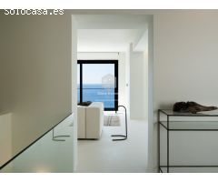 Villa Caleta - Estilo Ibicenco con Vistas Panorámicas al Mar Mediterráneo