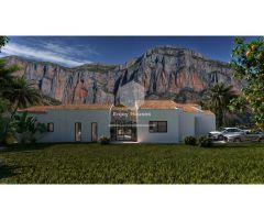 Impresionante casa pasiva en construcción en Masennés, Jávea