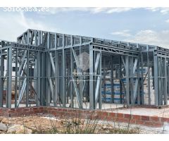 Impresionante casa pasiva en construcción en Masennés, Jávea