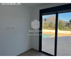 Impresionante casa pasiva en construcción en Masennés, Jávea