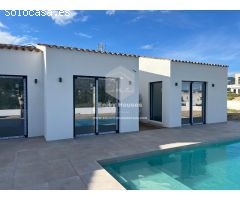 Impresionante casa pasiva en construcción en Masennés, Jávea