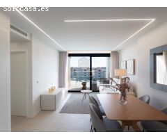 Moderno apartamento de 2 dormitorios con balcón privado