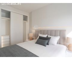 Moderno apartamento de 2 dormitorios con balcón privado