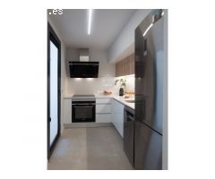 Moderno apartamento de 2 dormitorios con balcón privado