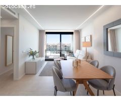 Moderno apartamento de 2 dormitorios con balcón privado
