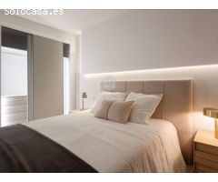 Moderno apartamento de 2 dormitorios con terraza cerca de la playa
