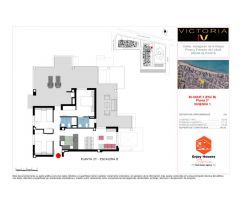 Moderno Apartamento Esquina en Primera Planta en Denia - 3 Dormitorios con
