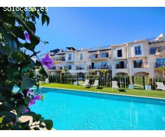 Apartamento en planta baja con jardín privado.