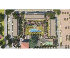 Apartamento contemporáneo de 2 dormitorios con terraza de 12 m² - Primera planta