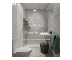 Apartamento contemporáneo de 2 dormitorios con terraza de 12 m² - Primera planta
