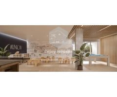 Moderno apartamento de 2 dormitorios con amplia terraza y sala de estar de