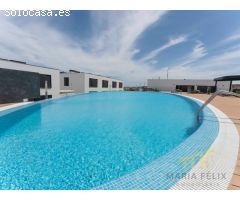 Ático en Abades, con garaje y piscina, en el Residencial Ancor II, moderno,