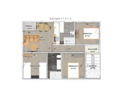 Terreno con edificio por terminar en Yeste, Albacete