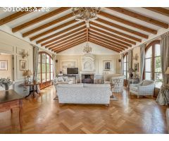 Impecable villa familiar con impresionantes vistas a la montaña y al campo de