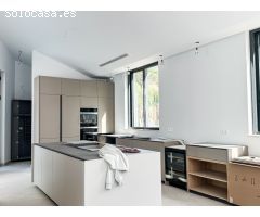 Villa contemporánea en construcción en un entorno muy bonitos de Sotogrande Alto