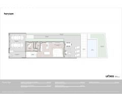 Suelo Urbanizable con Proyecto de Pareado con Licencia