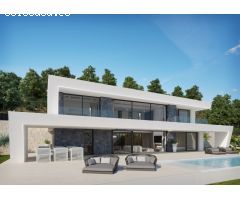 Moderna, magnífica villa de alta gama en Moraira