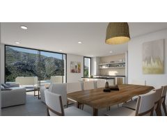 Villa moderna de estilo minimalista con vistas panorámicas en Pedreguer