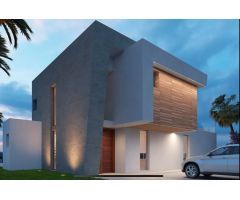 Terreno con proyecto de casa terminada