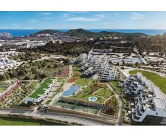 Departamentos en estilo moderno en un nuevo complejo cerrado en Finestrat.