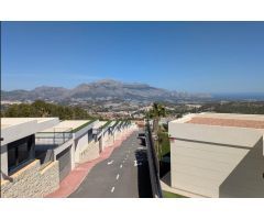 Villa independiente con vistas panorámicas al mar y a las montañas - Polop, Alicante