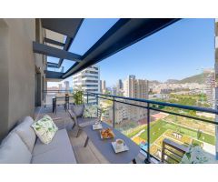 Apartamento con 3 dormitorios y vistas panorámicas - piso 11, Sun Rise Tower, Calpe