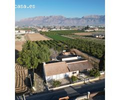 FINCA CON 1400M2 DE PARCELA Y UNA VIVIENDA CONSTRUIDA EN EL RAAL (MURCIA)