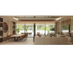 Pareado de 3 dormitorios y 3 baños al pie de una de las mejores playas de Marbella. Obra Nueva