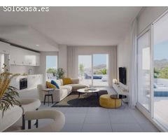 Ático de 3 dormitorios, 2 baños, terraza y solarium en Los Pacos, Fuengirola. Obra Nueva