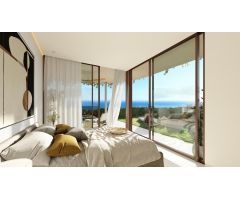 Apartamento planta baja de 2 dormitorios, jardín y vistas al mar en El Higuerón. Fuengirola
