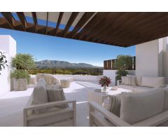 Adosado de 3 dormitorios, 2 baños, solarium y vistas al mar. La Cala Resort, Mijas