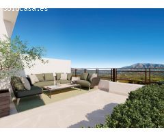 Adosado de 3 dormitorios, 2 baños, solarium y vistas al mar. La Cala Resort, Mijas