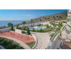 New 3 bedroom, 2 bathroom first floor apartment with Sea Views in Benalmádena
