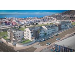 New 3 bedroom, 2 bathroom first floor apartment with Sea Views in Benalmádena
