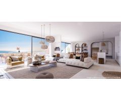 Ático de 3 dormitorios y 2 baños con vistas al mar. El Higuerón, Fuengirola