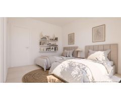 Apartamento planta segunda de 3 dormitorios, 2 baños. El Higuerón, Fuengirola