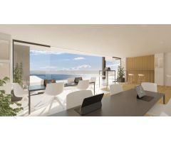 Apartamento de 3 dormitorios y 3 baños con piscina privada y vistas al mar. Fuengirola