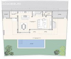 Villa de 3 dormitorios y 2 baños con vistas al Mar. Valle Romano Golf, Estepona