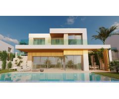 Villa de lujo de 4 dormitorios y 3 baños con vistas al Mar. Valle Romano golf, Estepona