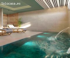 Apartamento primera planta de 2 dormitorios y 2 baños con vistas al mar. Mijas Costa