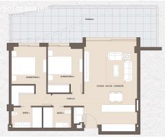 Apartamento planta baja de 2 dormitorios y 2 baños situado en Puerto Marina, Benalmádena