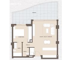 Apartamento planta baja de 1 dormitorios y 1 baños situado en Puerto Marina, Benalmádena