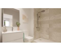 Apartamento planta baja de 2 dormitorios y 2 baños con jardín. Nueva Milla de Oro, Estepona