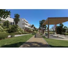 Apartamento planta baja de 2 dormitorios y 2 baños con jardín. Nueva Milla de Oro, Estepona