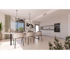 Apartamento planta baja de 2 dormitorios, 2 baños con vistas al mar. Estepona