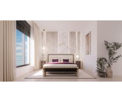 Apartamento planta baja de 3 dormitorios, 2 baños con vistas al mar. Estepona