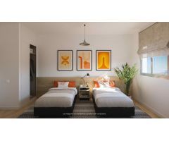 Apartamento planta segunda de 2 dormitorios y 2 baños en Las Lagunas, Mijas