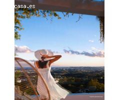 Apartamento segunda planta de 3 dormitorios y 2 baños con vistas al mar. Mijas