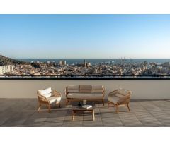Ático exclusivo a estrenar con vistas al mar y al skyline de Malaga