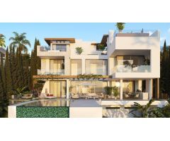Villa de lujo de 3 dormitorios y 3 baños con vistas al mar. Estepona
